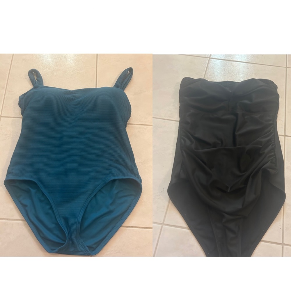 2 one piece swimsuits